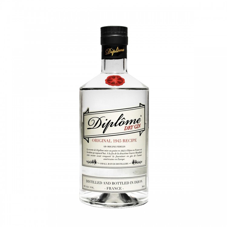 Diplôme Dry Gin