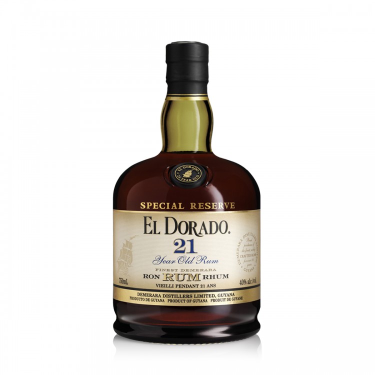 Rum Demerara El Dorado 21Y astucciato