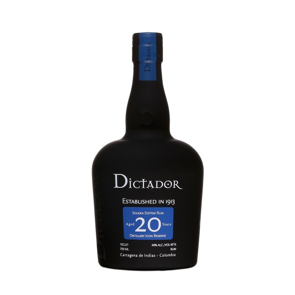 Rum Dictador 20Y astucciato