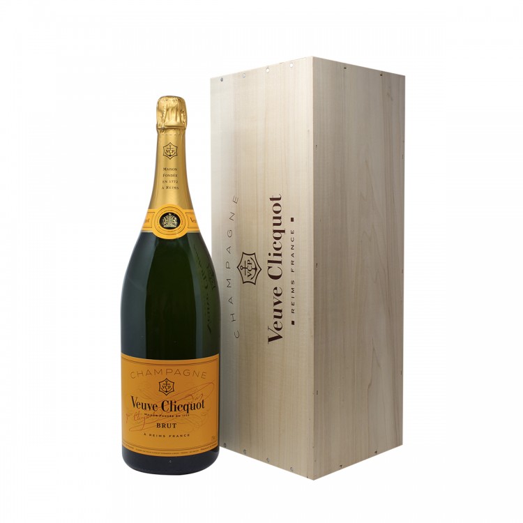 Yellow Label Jeroboam Cassa in legno