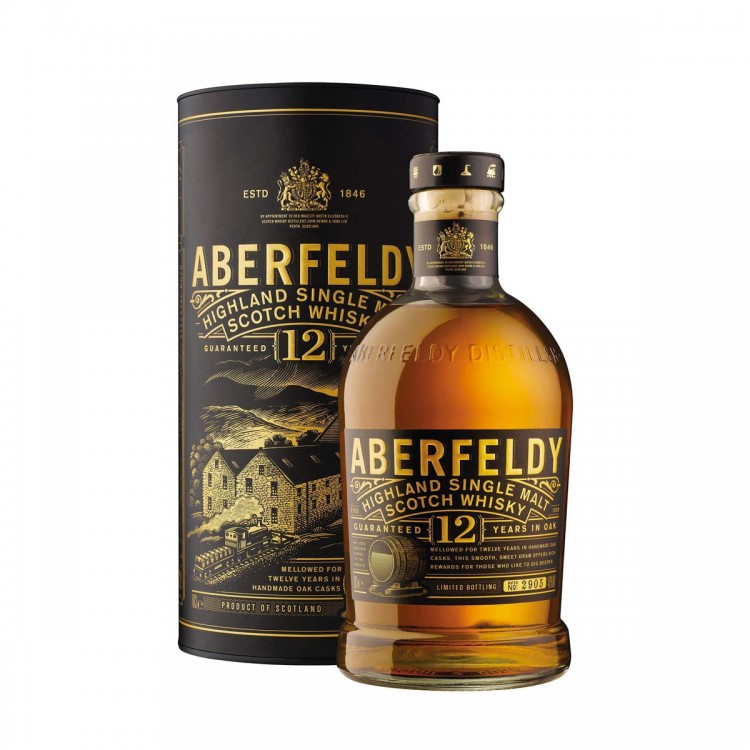 Whisky Aberfeldy 12 Y - Astucciato