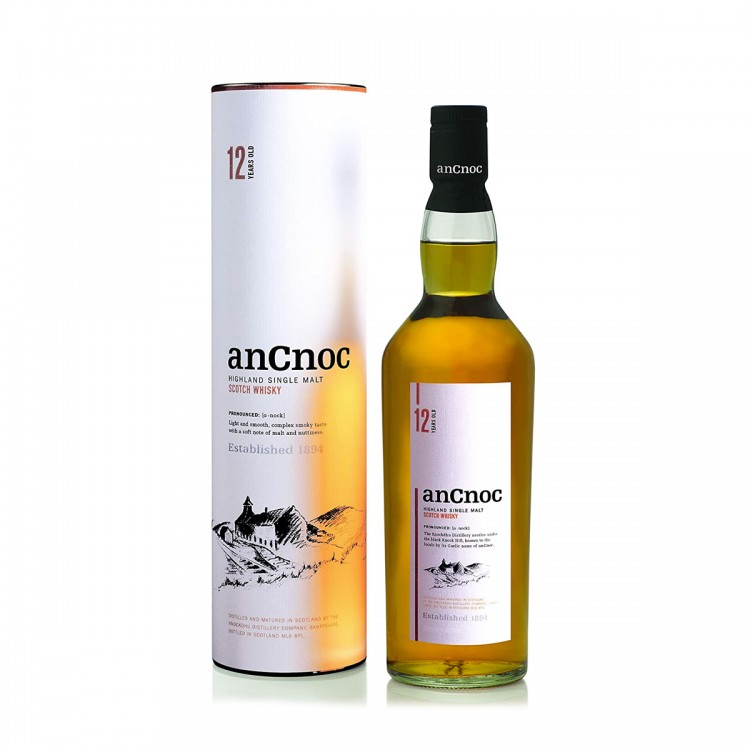 Whisky AnCnoc 12 Y - Astucciato