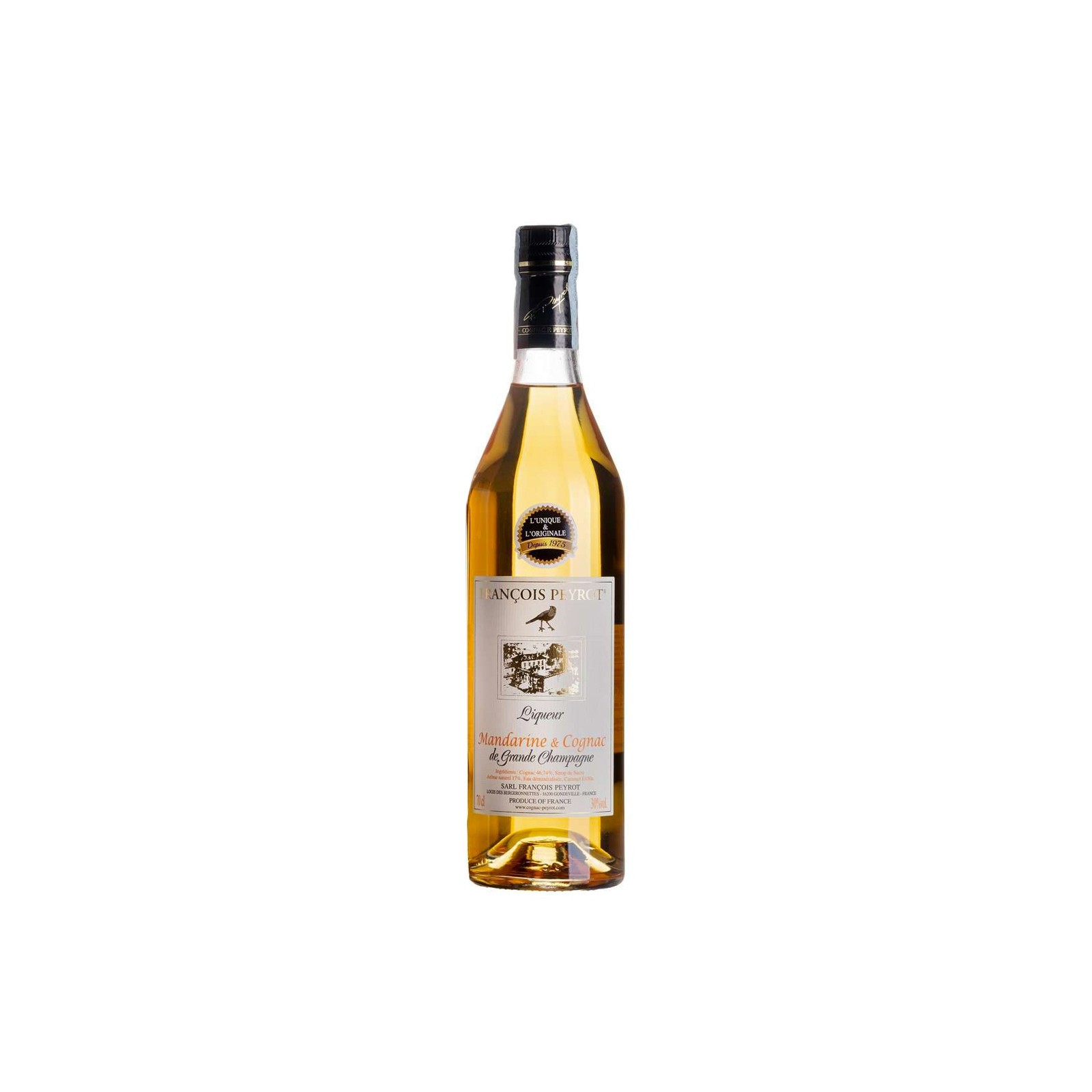 Liquore al Manddarino e Cognac astucciato, Maison Francois Peyrot