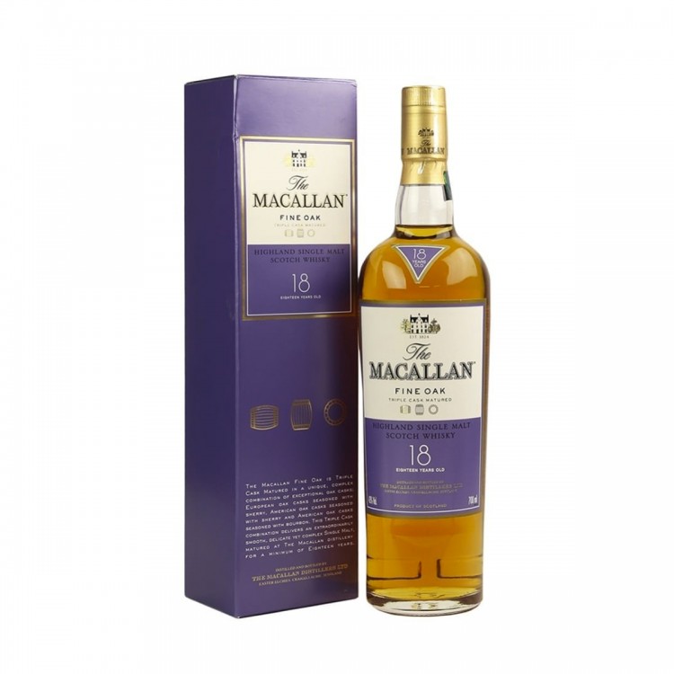 Whisky The Macallan 18 Y Triple Cask...