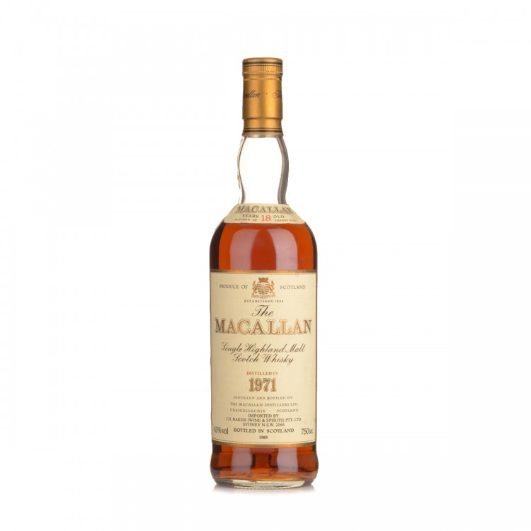 Whisky The Macallan 18 Y - 1971