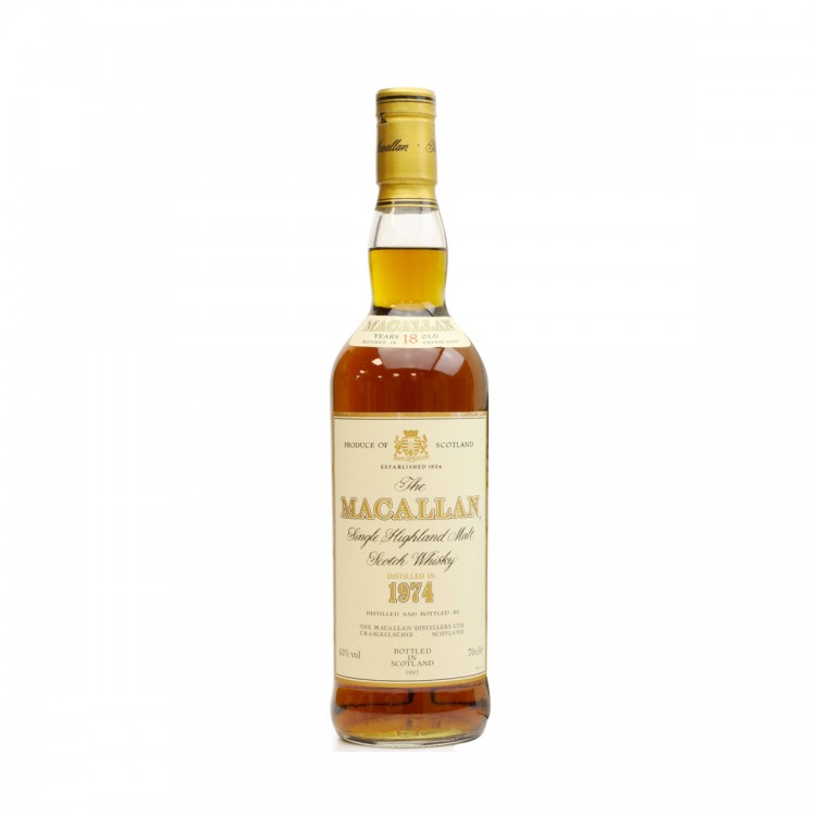 Whisky The Macallan 18 Y - 1974