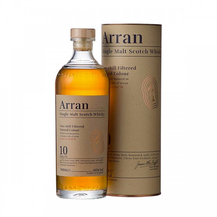 Whisky Arran 10 Y astucciato