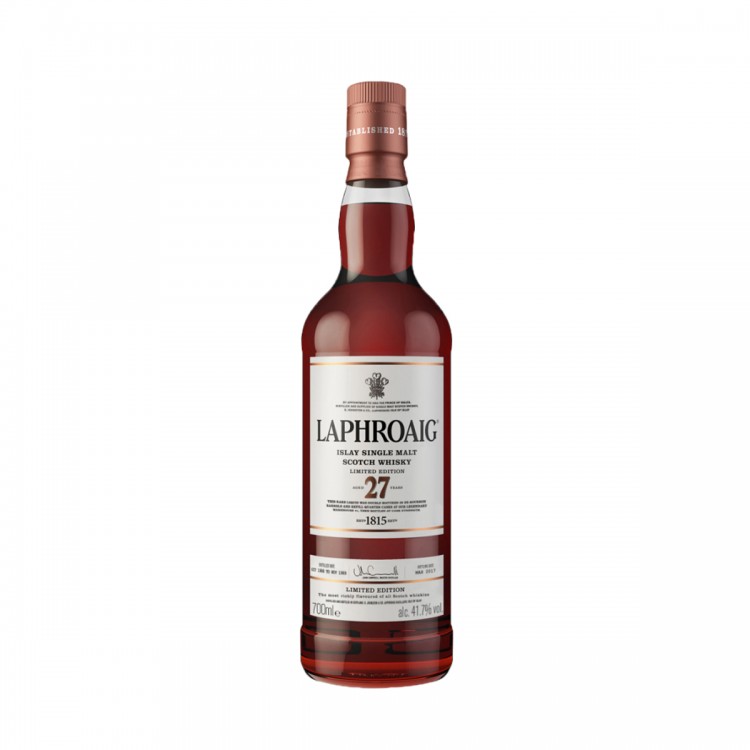 Whisky Laphroaig 27 y astucciato