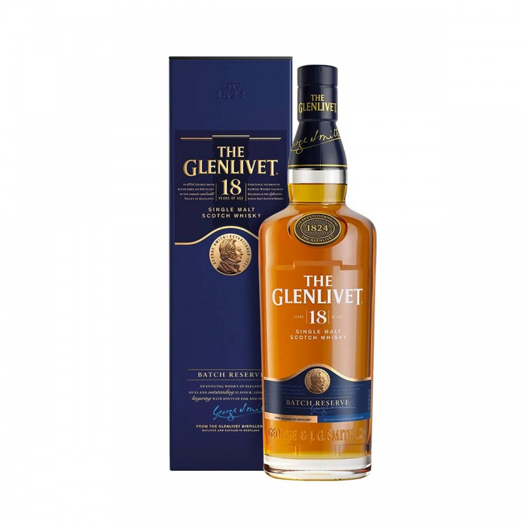Whisky Glenlivet 18 Y astucciato