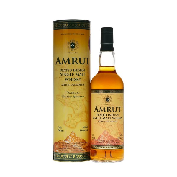 Whisky Amrut Peated Single...