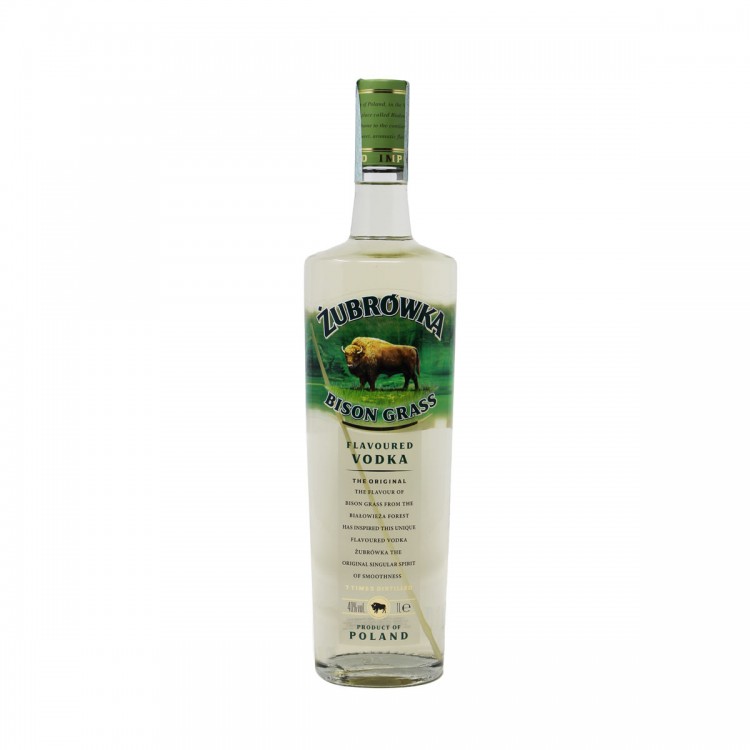 Vodka Zubrowka Bison Grass Flavoured