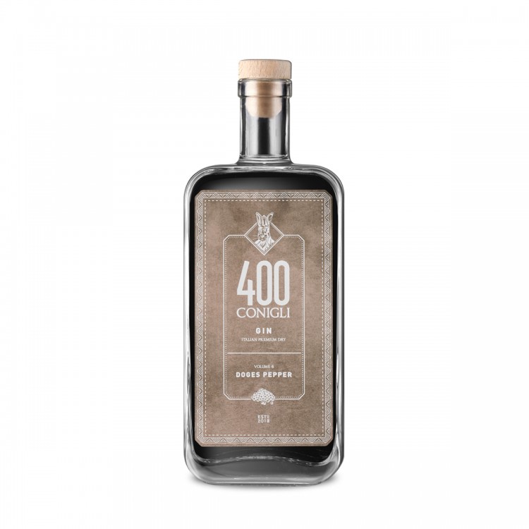 Gin 400 Conigli Dogges Pepper